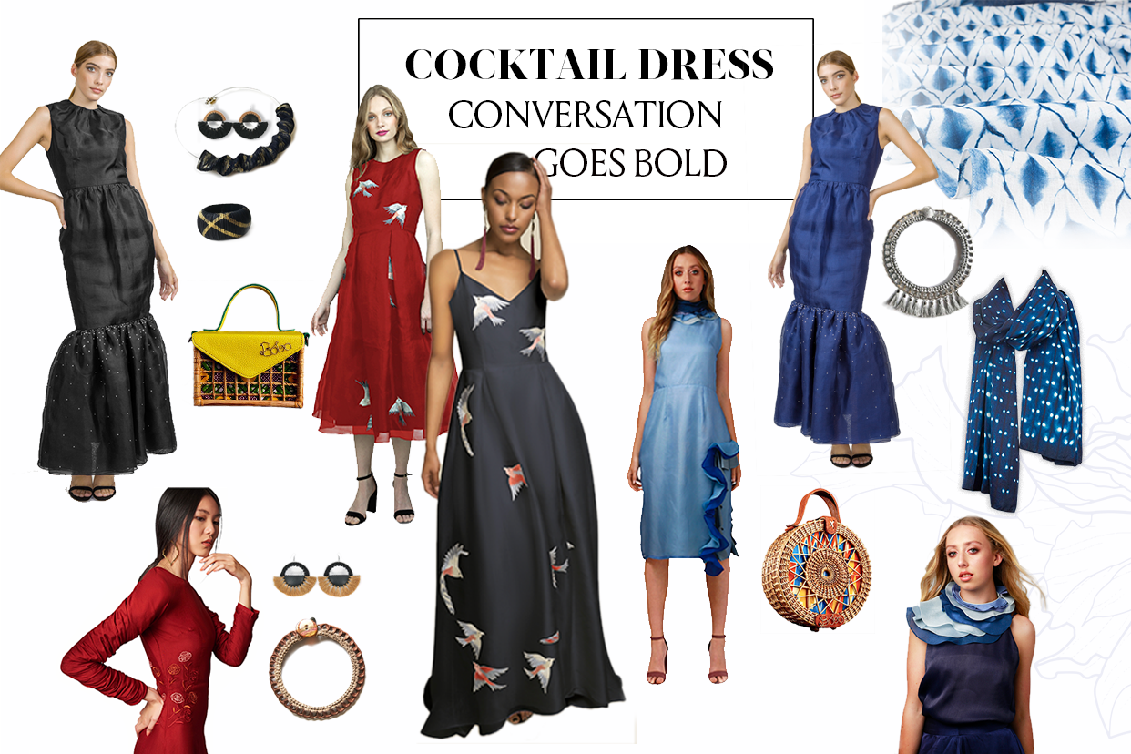 Cocktail Dress Conversation Goes Bold