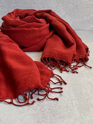 Handwoven Peace Silk Scarves