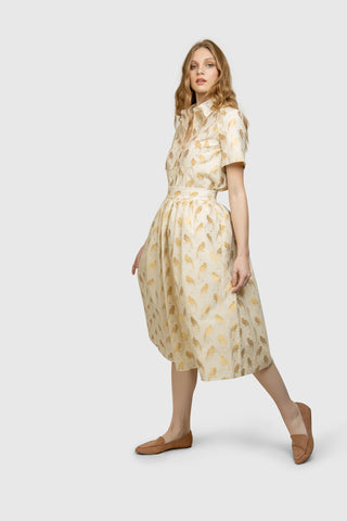 Beautiful A-Line Cotton Shirt - AGAATI