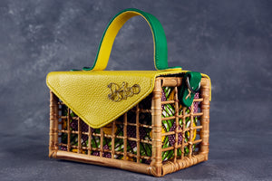 Handmade Cane Bag - AGAATI