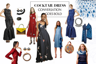 Cocktail Dress Conversation Goes Bold