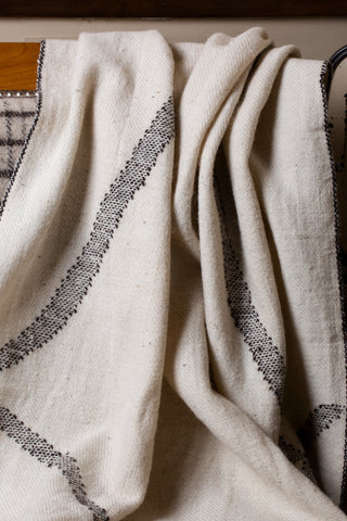 Hand Woven Wool Throw - AGAATI