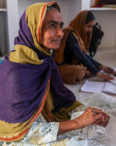 Abdullah Khatri | SCARF -  Bandini Dupatta“Chandrukhani”, - AGAATI