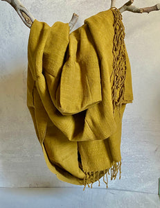 Handwoven Peace Silk Scarves