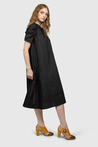 Supima Cotton Knee Length Dress - AGAATI
