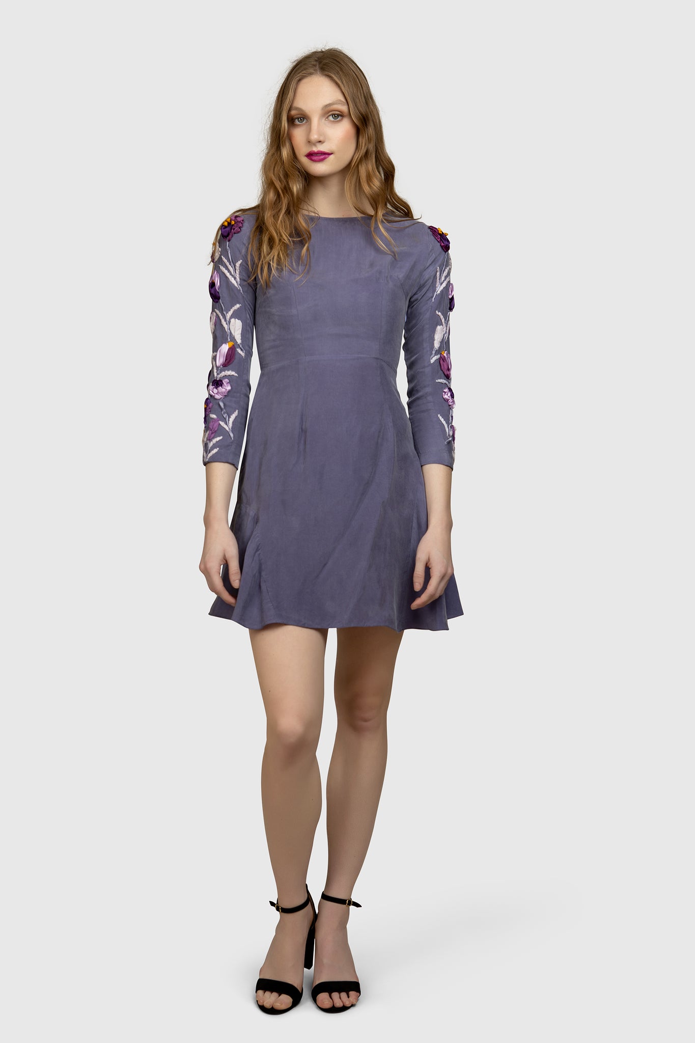 Made-to-Measure Embroidered Dress - AGAATI
