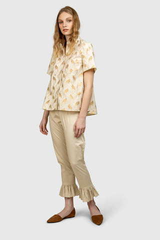 Beautiful A-Line Cotton Shirt - AGAATI