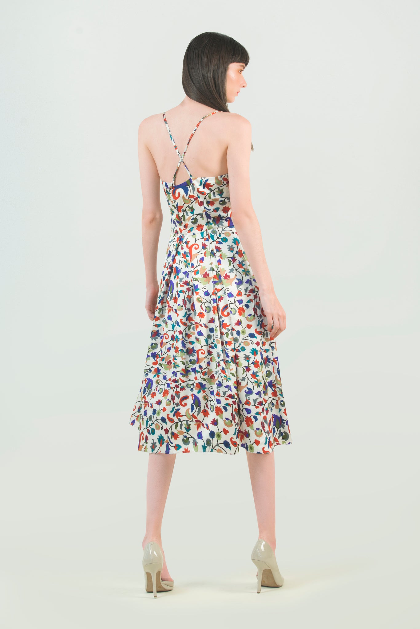 Printed Summer Dress - AGAATI