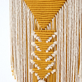 Large Geometric Macramé Wall Hanging