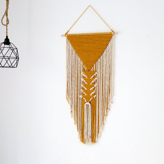 Large Geometric Macramé Wall Hanging