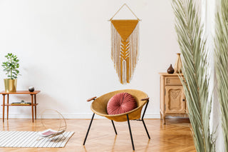 Large Geometric Macramé Wall Hanging