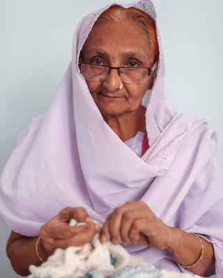 Abdullah Khatri | SCARF -  Bandini Dupatta“Chandrukhani”, - AGAATI