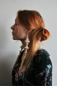 Handmade Macrame Earrings - AGAATI