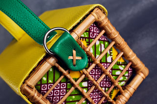 Handmade Cane Bag - AGAATI