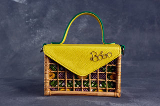 Handmade Cane Bag - AGAATI