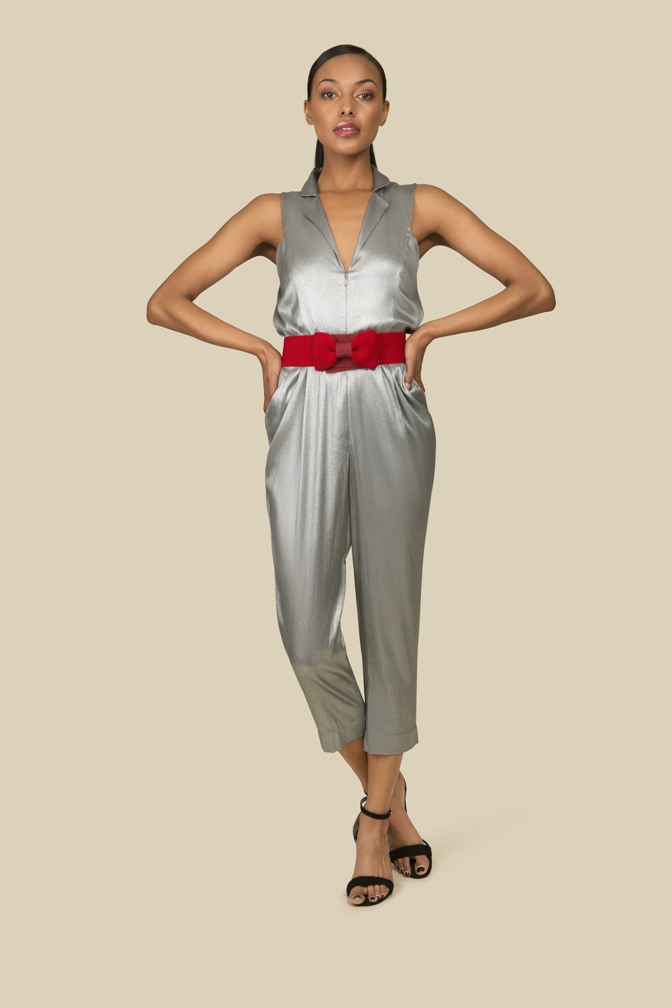 Silk jumpsuits for women hotsell